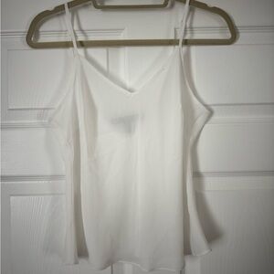 White House Black Market White Camisole Top